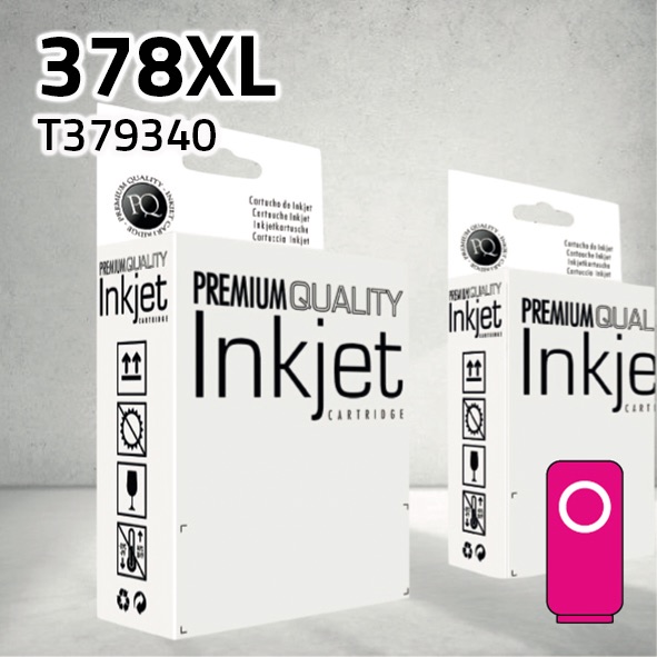 Cartucho Epson T379340 (378XL) magenta | 9,3 ml | compatible