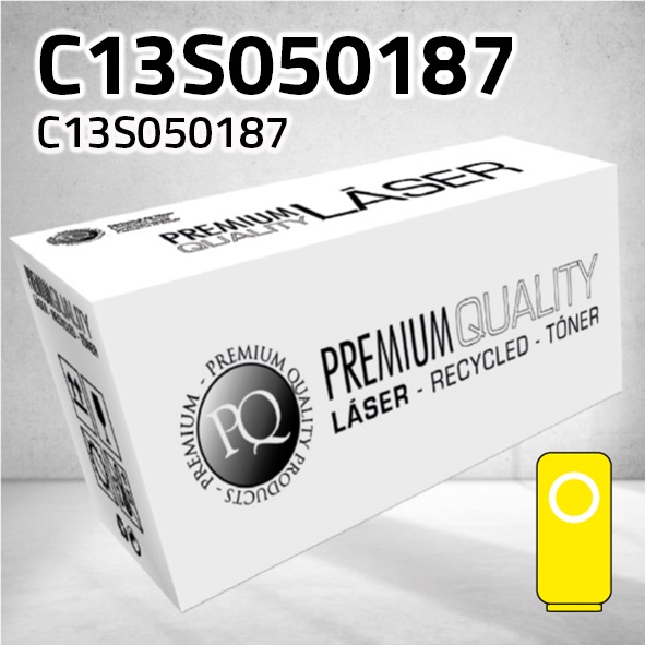 Tóner Epson C13S050187 amarillo | 4.000 páginas | compatible
