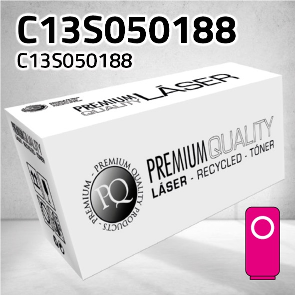 Tóner Epson C13S050188 magenta | 4.000 páginas | compatible