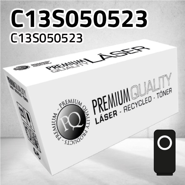 [CLET0523N] Tóner Epson C13S050523 negro | 3.200 páginas | compatible