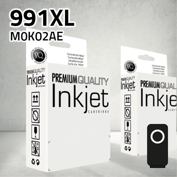 Cartucho HP M0K02AE (991XL) negro pigmentado | 20.000 páginas | compatible