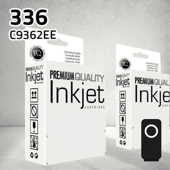 Cartucho HP C9362EE (336) negro | 8 ml | compatible