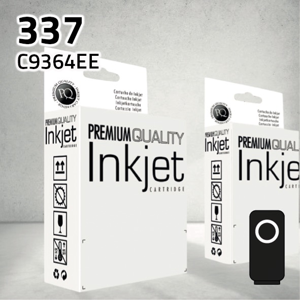 Cartucho HP C9364EE (337) negro | 15 ml | compatible