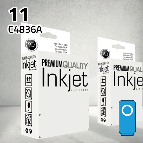 Cartucho HP C4836A (11) cian | 35 ml | compatible