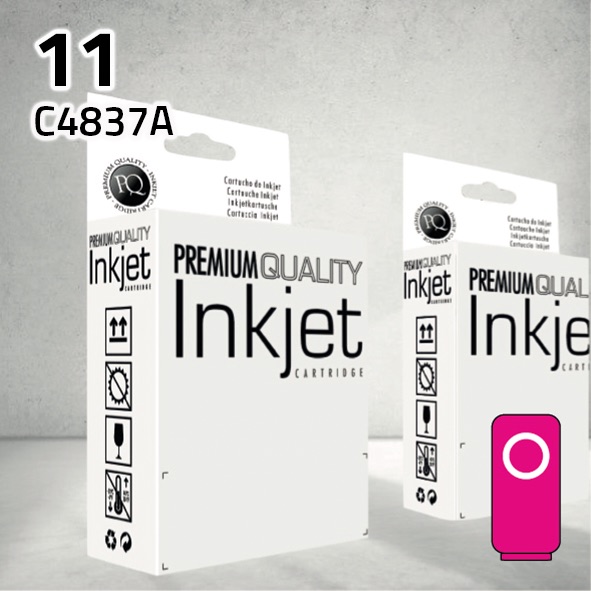 Cartucho HP C4837A (11) magenta | 35 ml | compatible