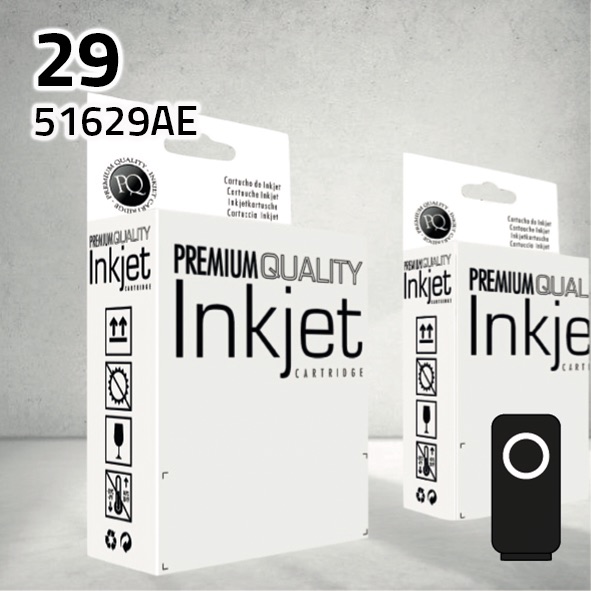 Cartucho HP 51629AE (29) negro | 40 ml | compatible