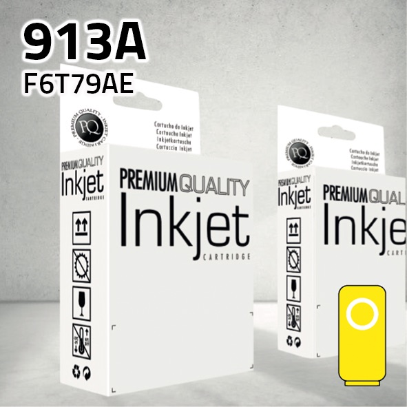 Cartucho HP F6T79AE (913A) amarillo | 3.000 páginas | compatible
