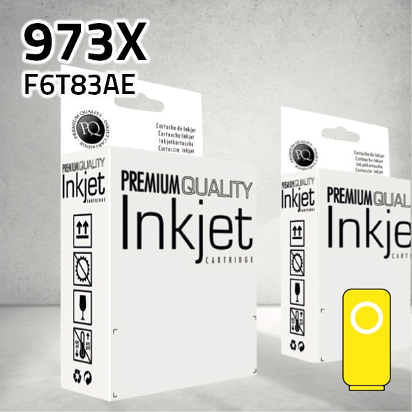 Cartucho HP F6T83AE (973X) amarillo | 7.000 páginas | compatible
