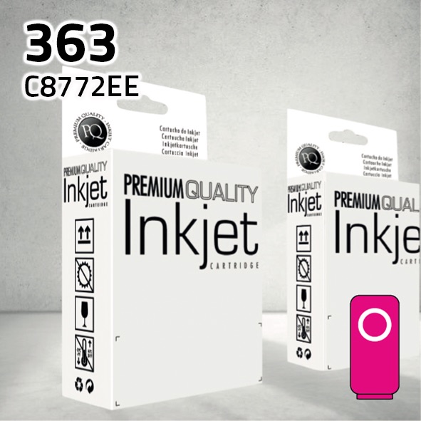 Cartucho HP C8772EE (363) magenta | 13 ml | compatible