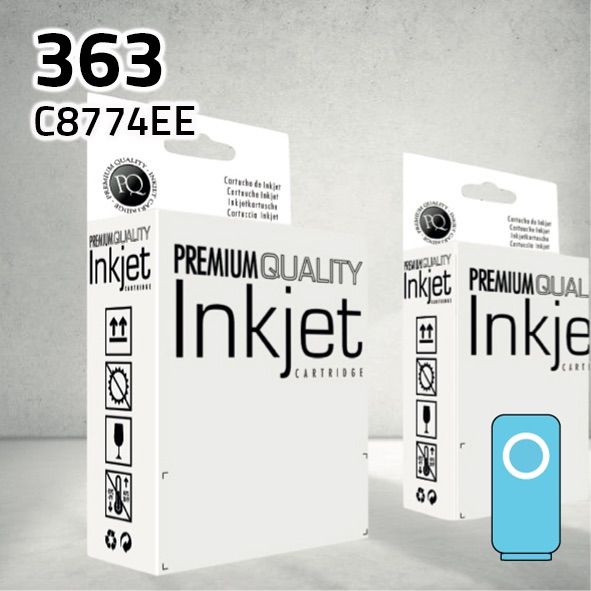 Cartucho HP C8774EE (363) Light cian | 10 ml | compatible