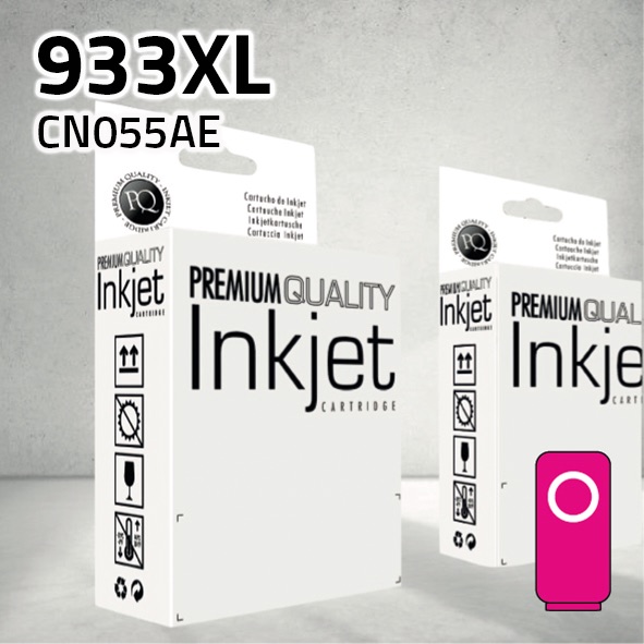 Cartucho HP CN055AE (933XL) magenta | 16ml | compatible