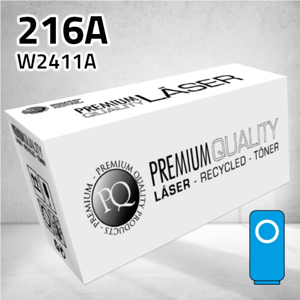 Tóner HP W2411A (216A) cian | 850 páginas | compatible