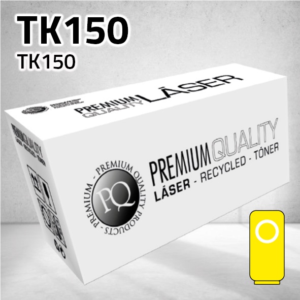 [CLKT150Y] Tóner Kyocera TK150 amarillo | 6.000 páginas | compatible