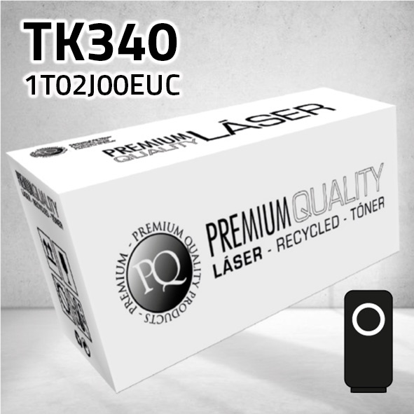 Tóner Kyocera TK340 negro | 12.000 páginas | compatible