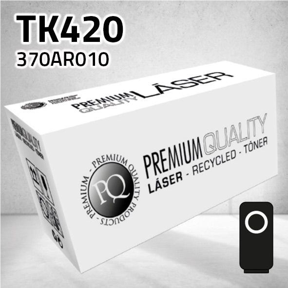 Tóner Kyocera TK410 / TK420 negro | 15.000 páginas | compatible