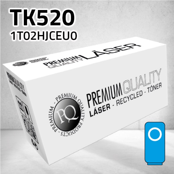 Tóner Kyocera TK520 cian | 4.000 páginas | compatible