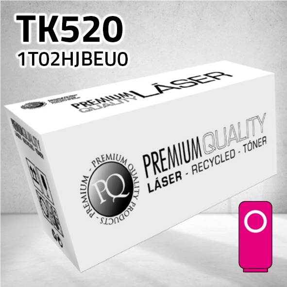 Tóner Kyocera TK520 magenta | 4.000 páginas | compatible