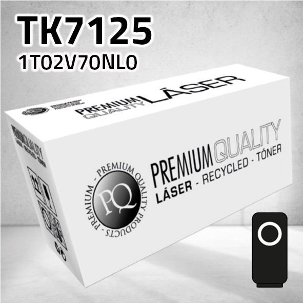 Tóner Kyocera TK7125 negro | 20.000 páginas | compatible