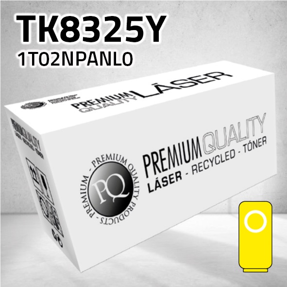 Tóner Kyocera TK8325Y amarillo | 12.000 páginas | compatible