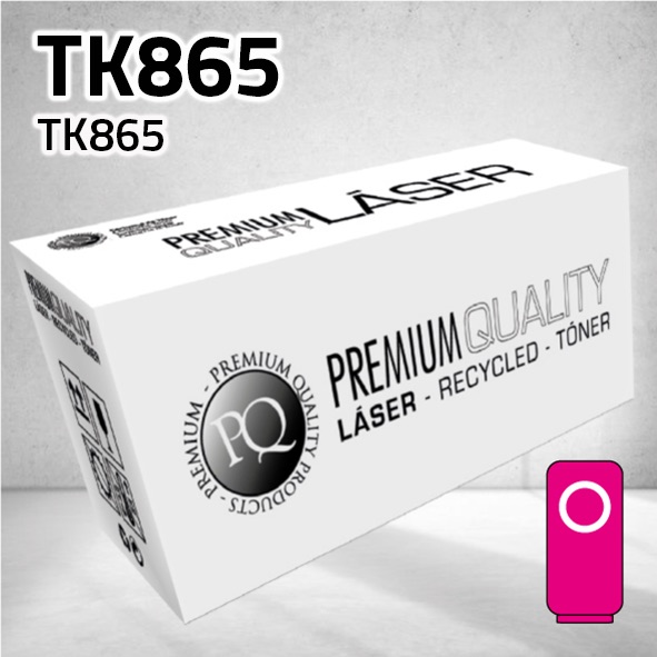 [CLKT865M] Tóner Kyocera TK865 magenta | 12.000 páginas | compatible
