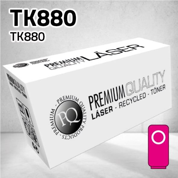 Tóner Kyocera TK880 magenta | 18.000 páginas | compatible