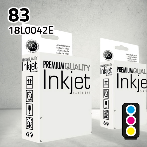 Cartucho Lexmark (Nº 83) 18L0042E color | 3X6 ml | compatible