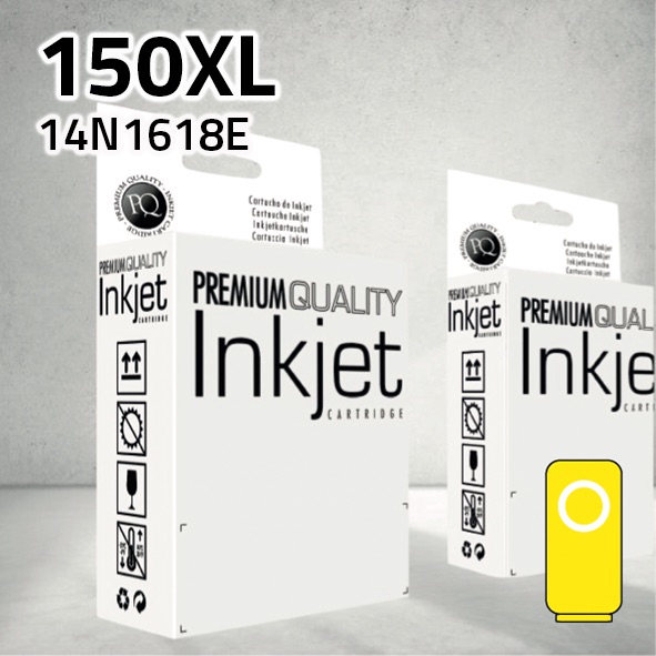 Cartucho Lexmark (150XL) amarillo | 18 Ml | compatible