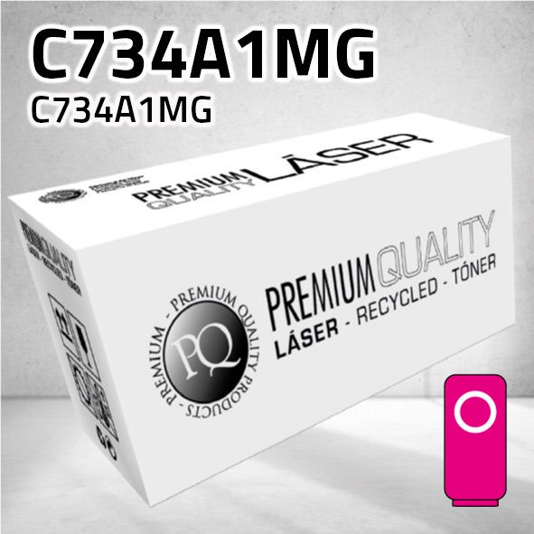 Tóner Lexmark C734A1MG magenta | 6.000 páginas | compatible