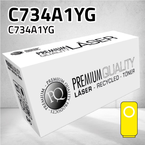 Tóner Lexmark C734A1YG amarillo | 6.000 páginas | compatible