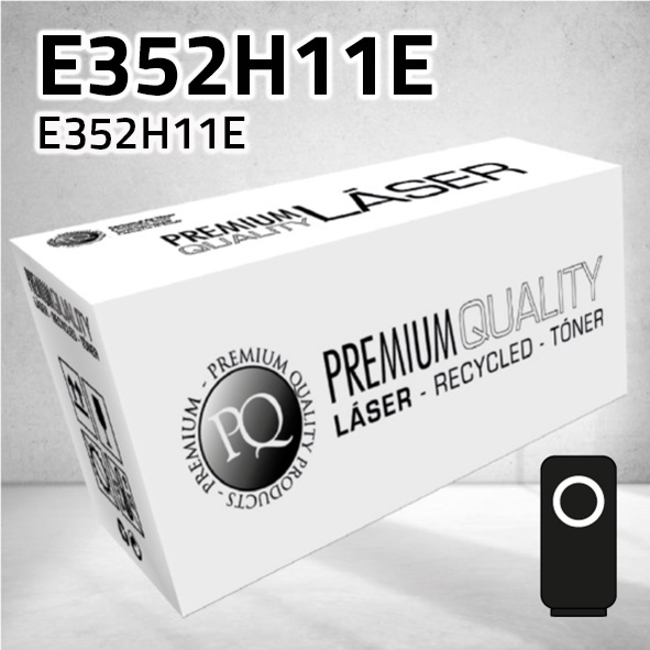 Tóner Lexmark E352H11E negro | 9.000 páginas | compatible