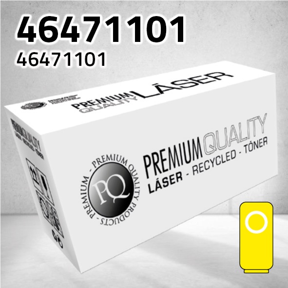 Tóner OKI 46471101 amarillo | 7.000 páginas | compatible