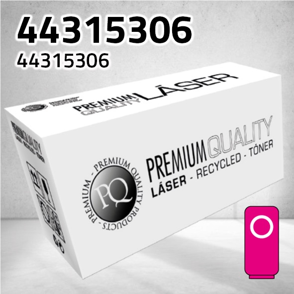 Tóner OKI 44315306 magenta | 6.000 páginas | compatible