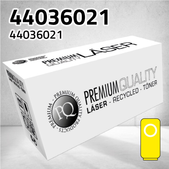 Tóner OKI 44036021 amarillo | 15.000 páginas | compatible