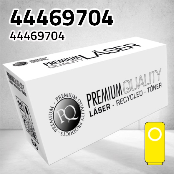Tóner OKI 44469704 amarillo | 2.000 páginas | compatible