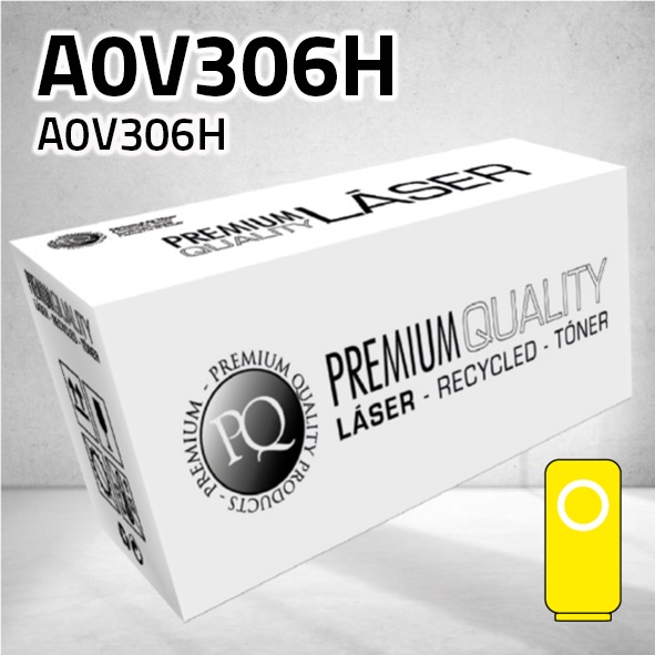 [CLQT306HY] Tóner Konica Minolta A0V306H amarillo | 2.500 páginas | compatible