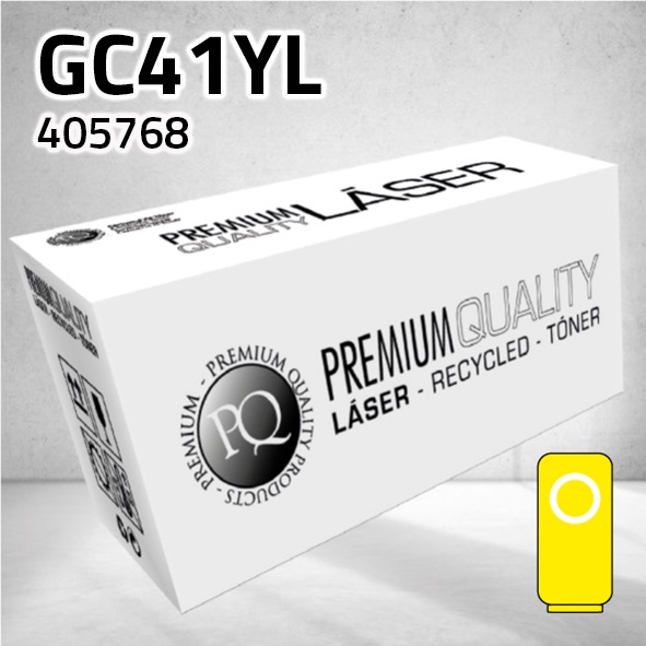 Tóner Ricoh 405768 (GC41YL) amarillo | 30 ml | compatible