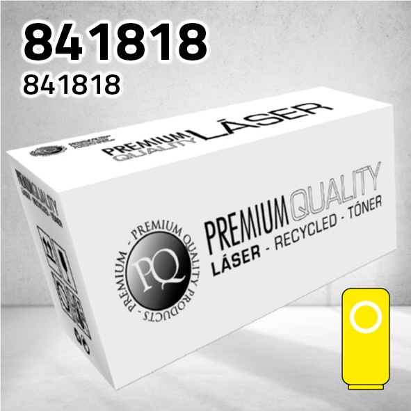 Tóner Ricoh 841818 / 841814 amarillo | 18.000 páginas | compatible