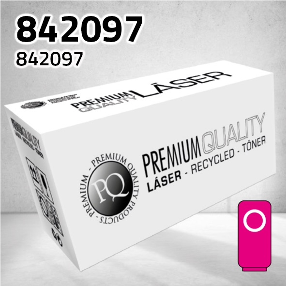 Tóner Ricoh 842097 magenta | 6.000 páginas | compatible