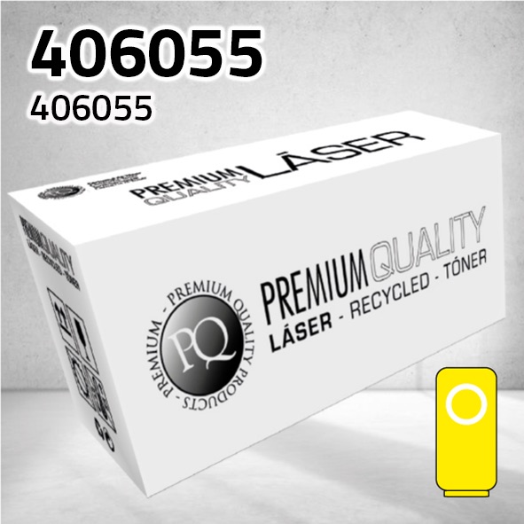 Tóner Ricoh 406055 / 406147 amarillo | 2.000 páginas | compatible