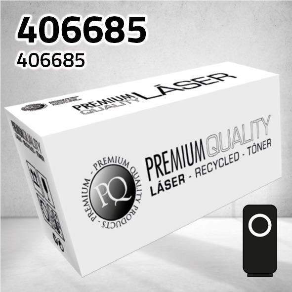 [CLRT6685N] Tóner Ricoh 406685 negro | 25.000 páginas | compatible