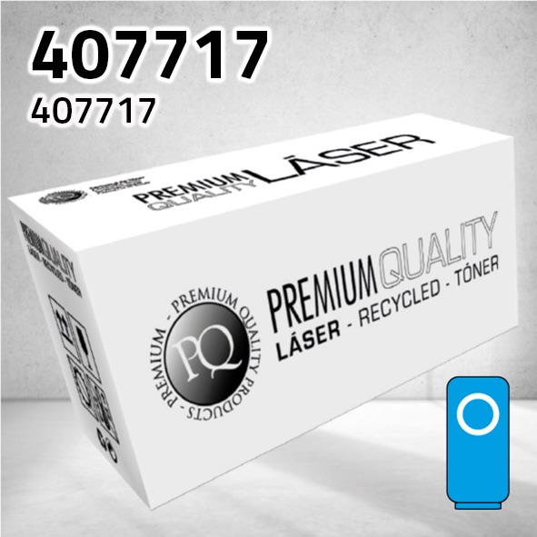 Tóner Ricoh 407717 cian | 6.000 páginas | compatible