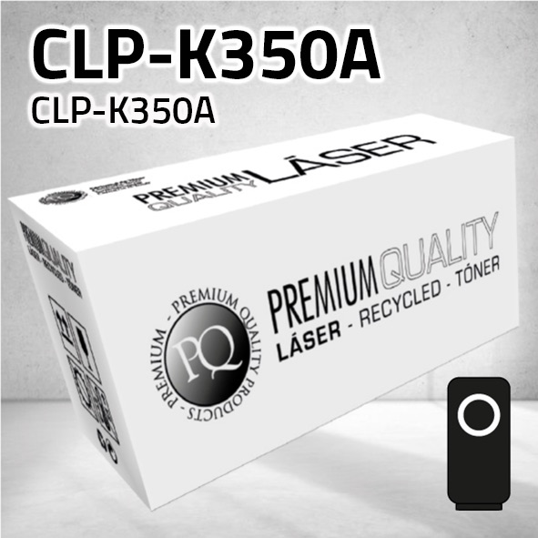 Tóner Samsung CLP-K350A negro | 4.000 páginas | compatible