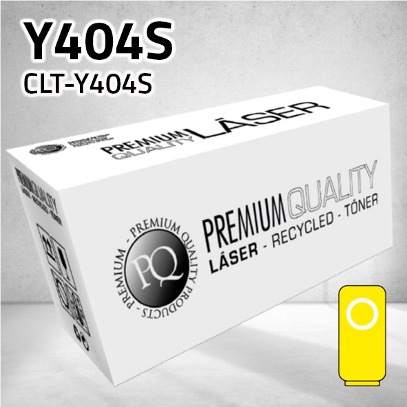 Tóner Samsung CLT-Y404S amarillo | 1.000 páginas | compatible