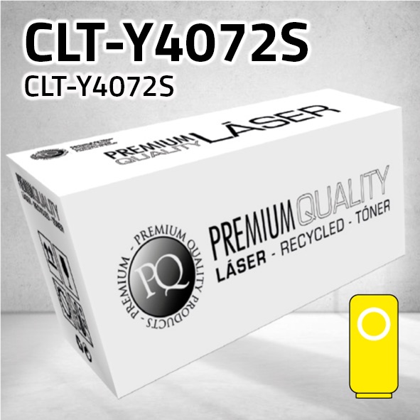 Tóner Samsung CLT-Y4072S / ELS amarillo | 1.000 páginas | compatible