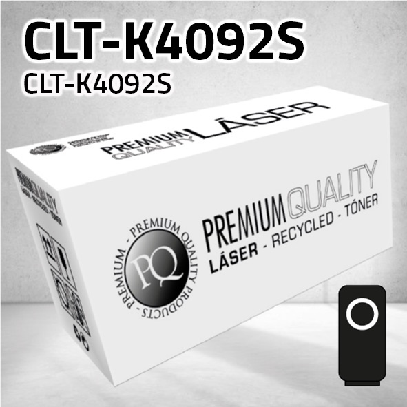 Tóner Samsung CLT-K4092S / ELS negro | 1.500 páginas | compatible