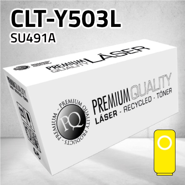 Tóner Samsung CLT-Y503L amarillo | 5.000 páginas | compatible