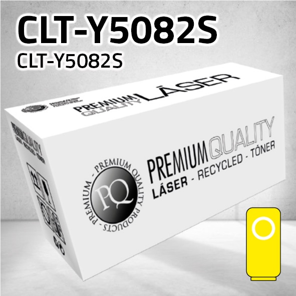 Tóner Samsung CLT-Y5082S amarillo | 4.000 páginas | compatible