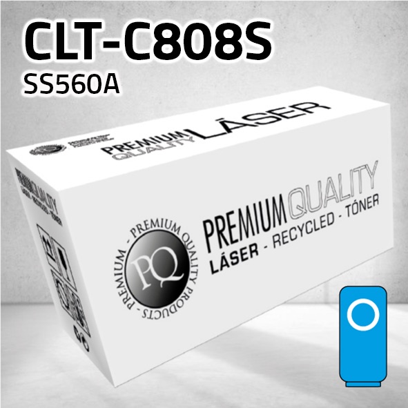 Tóner Samsung CLT-C808S cian | 20.000 páginas | compatible