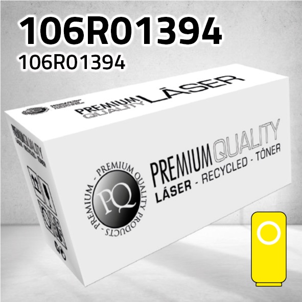 Tóner Xerox 106R01394 TonerAmarillo amarillo | 7.000 páginas | compatible
