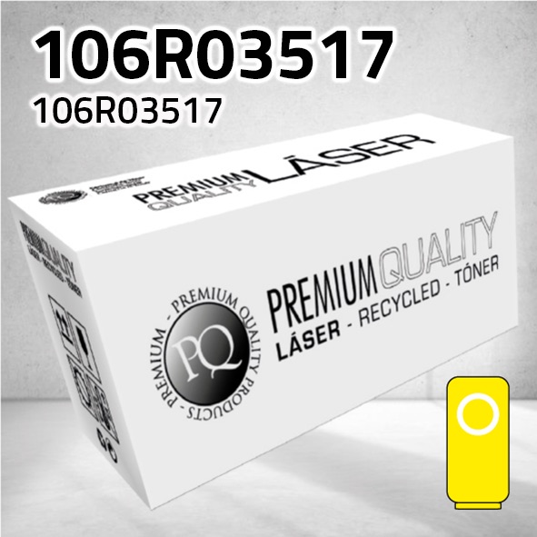 [CLXT3517Y] Tóner Xerox 106R03517 amarillo | 4.800 páginas | compatible